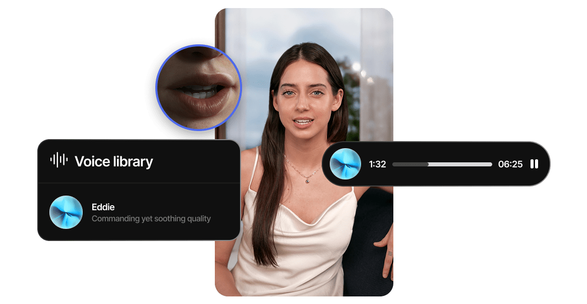 Advanced Lip Sync Advanced lip sync technology